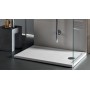 GEBERIT 45 PLATEAU DE DOUCHE RECTANGULAIRE/QUADRIQUE EN CÉRAMIQUE BLANCHE AVEC ANTI-DÉRAPANT