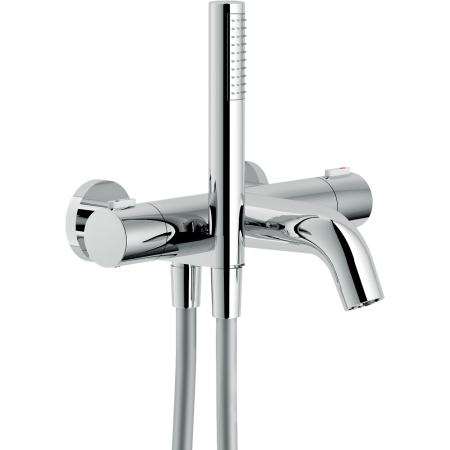 NOBILI ROBINET DE BAIGNOIRE THERMOSTATIQUE EXTERNE AVEC ENSEMBLE DE DOUCHE
