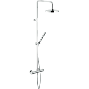 NOBILI COLONNE DE DOUCHE LIKID AVEC MITIGEUR THERMOSTATIQUE EXTERNE ET RAMPE TÉLESCOPIQUE