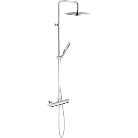 NOBILI SEPT COLONNE DE DOUCHE AVEC ROBINET THERMOSTATIQUE EXTERNE ET RAMPE TÉLESCOPIQUE