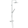 NOBILI RAY COLONNE DE DOUCHE AVEC MITIGEUR THERMOSTATIQUE EXTERNE ET RAMPE TÉLESCOPIQUE