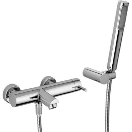 PAFFONI ROBINET DE BAIGNOIRE EXTERNE AVEC ENSEMBLE DE DOUCHE ARTICULÉ