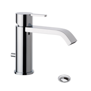 BELLOSTA M-DUE MITIGEUR LAVABO BEC ALLONGÉ ET ÉVACUATION