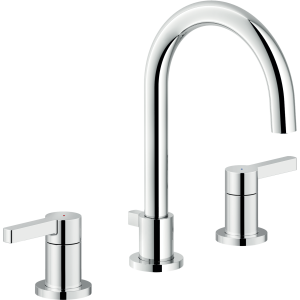 NOBILI UN ROBINET DE LAVABO À 3 TROUS AVEC ÉVACUATION