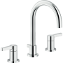 NOBILI UN ROBINET DE LAVABO À 3 TROUS AVEC ÉVACUATION