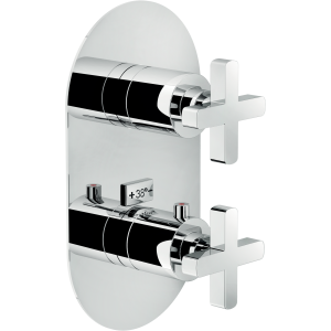 NOBILI MITIGEUR DE DOUCHE THERMOSTATIQUE À 2 VOIES LIRA