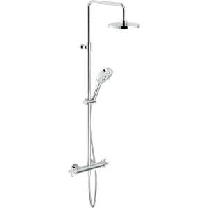 NOBILI COLONNE DE DOUCHE LIRA AVEC MITIGEUR THERMOSTATIQUE ET RAMPE TÉLESCOPIQUE
