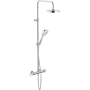 NOBILI COLONNE DE DOUCHE LIRA AVEC MITIGEUR THERMOSTATIQUE ET RAMPE TÉLESCOPIQUE