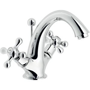 NOBILI ROBINET DE LAVABO À DEUX COMMANDES AVEC ÉVACUATION