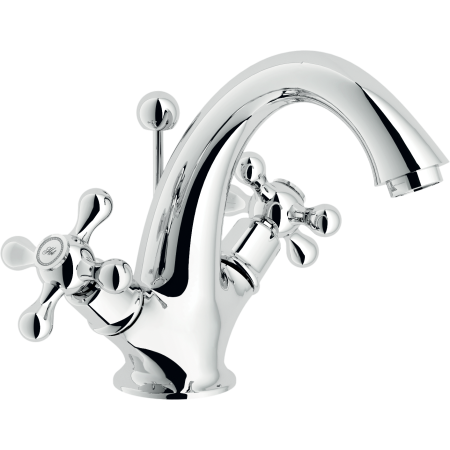 NOBILI ROBINET DE LAVABO À DEUX COMMANDES AVEC ÉVACUATION