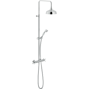 NOBILI COLONNE DE DOUCHE AVEC MITIGEUR THERMOSTATIQUE EXTERNE ET RAMPE TÉLESCOPIQUE