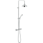 NOBILI COLONNE DE DOUCHE AVEC MITIGEUR THERMOSTATIQUE EXTERNE ET RAMPE TÉLESCOPIQUE