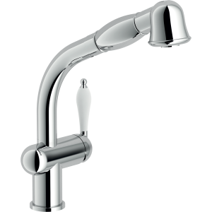 NOBILI ANCIEN ROBINET DE CUISINE MONOCOMMANDE AVEC PULVERISATEUR
