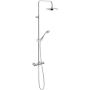 NOBILI THICE COLONNE DE DOUCHE AVEC MITIGEUR THERMOSTATIQUE EXTERNE AVEC CORPS FROID ET RAMPE TÉLESCOPIQUE