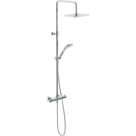 NOBILI THICE COLONNE DE DOUCHE AVEC MITIGEUR THERMOSTATIQUE EXTERNE AVEC CORPS FROID ET RAMPE TÉLESCOPIQUE