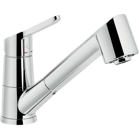 NOBILI NOUVELLE ROUTE T7 MITIGEUR DE CUISINE AVEC PULVERISATEUR RETRACTABLE