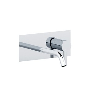 BELLOSTA BAMBU' MITIGEUR DE LAVABO MURAL BEC EXTRALONG SUR PLAQUE
