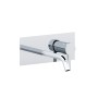 BELLOSTA BAMBU' MITIGEUR DE LAVABO MURAL BEC EXTRALONG SUR PLAQUE