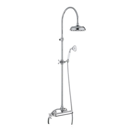 BELLOSTA EDWARD MITIGATEUR DE DOUCHE EXTERNE THERMOSTATIQUE AVEC TIGE COMPLÈTE