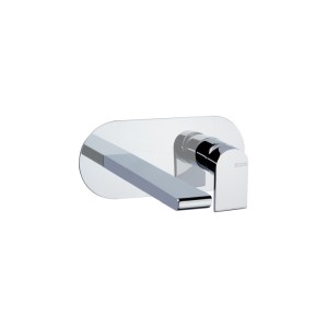 BELLOSTA JEANS MISCELATEUR LAVABO MURAL BEC PROLONGÉ SUR PLAQUE