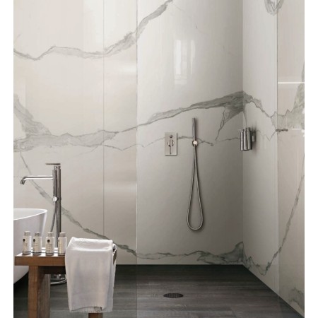 REX CÉRAMIQUES I CLASSIQUES STATUARIO SOFT 80x80 RECTIFIÉ 9mm