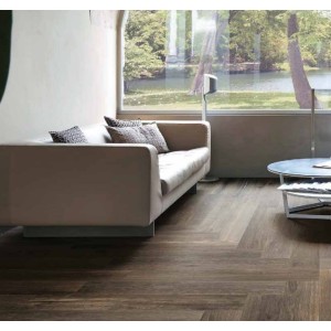 REX CÉRAMIQUES PLANCHES CHOCO STRUCTURÉ 20x120 RECTIFIÉ 9mm