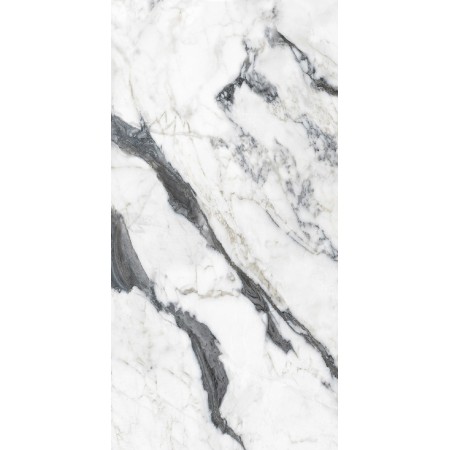 REX CÉRAMIQUES LES BIJOUX CALACATTA ALTISSIMO BLANC BRILLANT 60X120 RÉCTIFIÉ 6mm