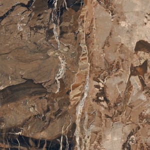 REX CÉRAMIQUES LES BIJOUX JASPE ROUGE BRILLANT 120X120 RECTIFIÉ 6mm