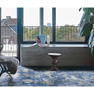 REX CERAMICHE LES BIJOUX SODALITE BLEU GLOSSY 120X120 RECTIFIÉ 6mm