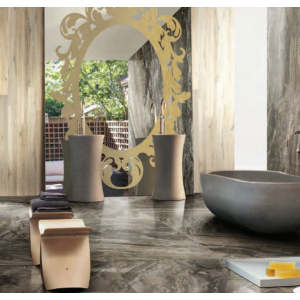 REX CERAMICHE PREXIOUS DREAM ARABESQUE GLOSSY 60X120 RECTIFIÉ 9mm