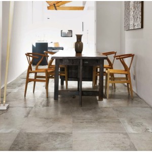 REX CÉRAMIQUES LA ROCHE GRIS ANTIQUÉ 80X80 RÉCTIFIÉ 9mm R10