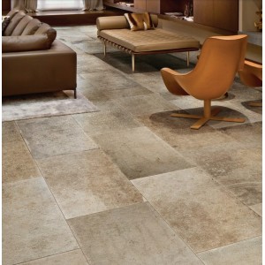 REX CERAMICHE LA ROCHE ECRU LISSE 60X120 RECTIFIÉ 6mm