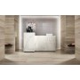 FAP CERAMICHE FAPNEST 20X120 ARGENT MAT RECTIFIÉ ÉPAISSEUR 9mm