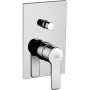 PAFFONI MITIGEUR ENCASTRÉ DE DOUCHE AVEC DÉVIATEUR (2 VOIES)