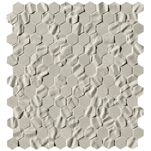 FAP CERAMICHE BLOOM GRIS ÉTOILE HEXAGONE MOSAÏQUE 29,5X32,5
