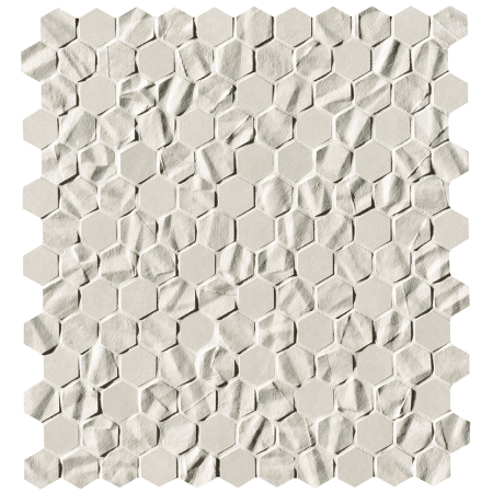 FAP CERAMICHE BLOOM WHITE STAR HEXAGONE MOSAÏQUE 29,5X32,5