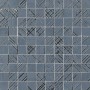 FAP CERAMICHE BLOOM MÉTAL BLEU ARGENT MOSAÏQUE 30,5X30,5