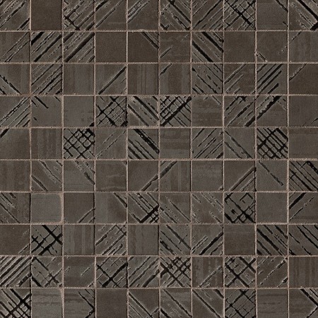 FAP CERAMICHE MOSAÏQUE METAL BRUN OR BLOOM 30,5X30,5