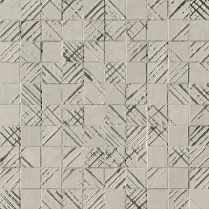 FAP CERAMICHE BLOOM MÉTAL GRIS ARGENT MOSAÏQUE 30,5X30,5