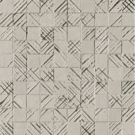 FAP CERAMICHE BLOOM MÉTAL GRIS ARGENT MOSAÏQUE 30,5X30,5