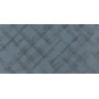 FAP CERAMICHE BLOOM MÉTAL BLEU ARGENT INSERTO 80X160 RECTIFIÉ
