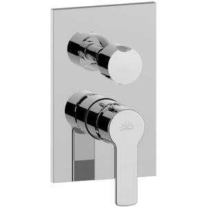 PAFFONI ROBINET DE DOUCHE ENCASTRÉ AVEC DÉVIATEUR (3 VOIES)