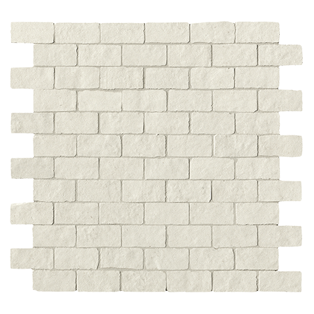 FAP CERAMICHE LUMINA STONE LIGHT BRIQUE MACROMOSAÏQUE ANTIQUÉE 30,5X30,5