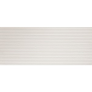 FAP CERAMICHE LUMINA SABLE ART LUMINA 50 RAYURES BLANC EXTRA MAT 50X120 RECTIFIÉ