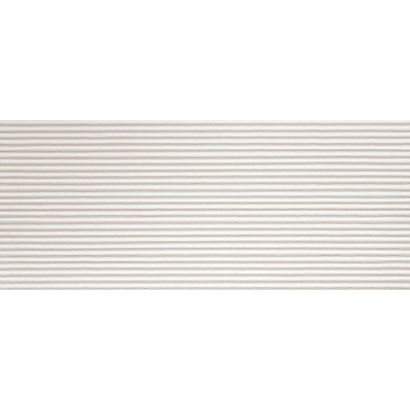 FAP CERAMICHE LUMINA SABLE ART LUMINA 50 RAYURES BLANC EXTRA MAT 50X120 RECTIFIÉ
