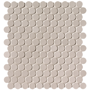 FAP CERAMICHE MILANO&FLOOR BEIGE ROND MOSAÏQUE MAT 29,5X32,5