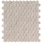 FAP CERAMICHE MILANO&FLOOR BEIGE ROND MOSAÏQUE MAT 29,5X32,5