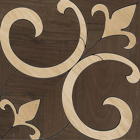 FAP CERAMICHE NUANCES CLASSIC HÊTRE NOYER TAPIS MATT 45X45 RÉCTIFIÉ