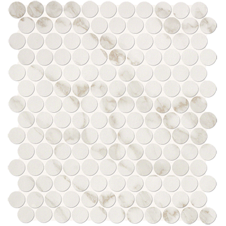 FAP CERAMICHE ROMA CALACATTA ROND MOSAÏQUE 29,5X32,5