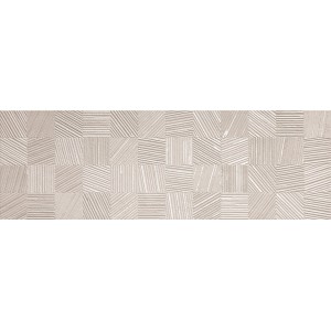 FAP CERAMICHE TRANSPARENT 25X75 PLOT WHITE INSERTO MATT